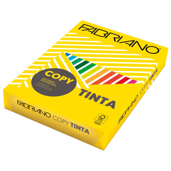 Papir Copytinta A4  80g pk500 Fabriano 60621297 jarko žuti (giallo)