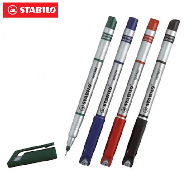 STABILO Sensor fineliner sa pokretnim vrhom 0.3mm, 4 boje