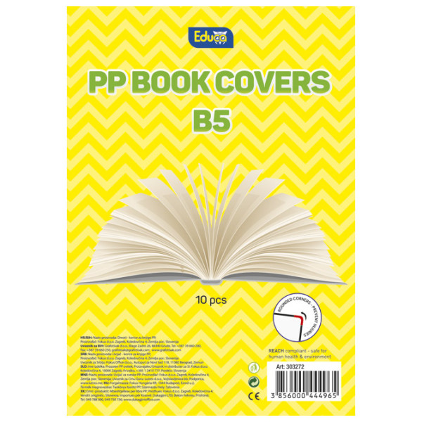 Uvijač-korice za knjige B5 pp pk10 Educa 7588