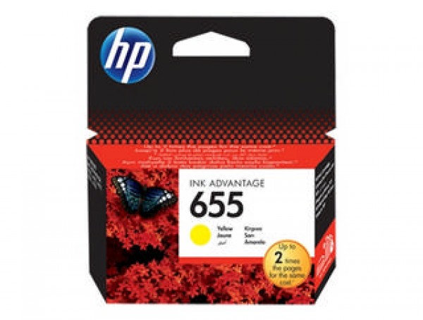 HP 655 YELLOW