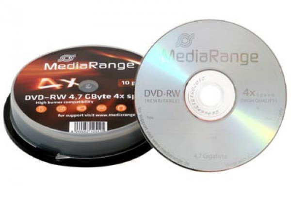 DVD-RW MEDIA RANGE KOM