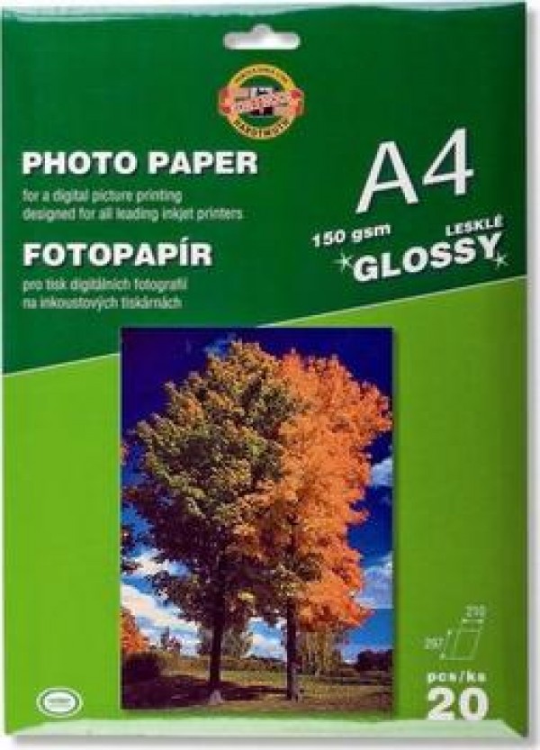 Glossy Kohinoor Papir  / fotopapir 150gr